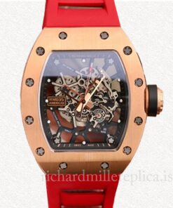 Richard Mille RM035 Mechanical Men Transparent Dial Stainless Steel Watch