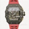 Richard Mille RM11-03 Men Automatic Watch Titanium Rubber Band