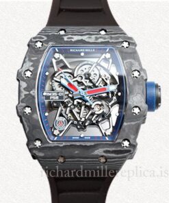 Richard Mille RM35-01 Men Mechanical Transparent Dial Carbon Fiber