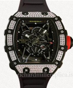 Richard Mille RM35-02 Mechanical Men Watch Transparent Dial