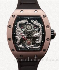 Richard Mille RM57-01 Men Mechanical Stainless Steel Watch Rubber Band