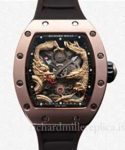 Richard Mille RM57-01 Mechanical Men Rubber Band Stainless Steel