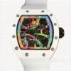 Richard Mille RM68-01 Hand Wind Men Transparent Dial Watch Ceramics Bezel