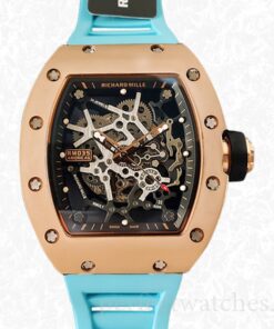 Richard Mille RM35 Men Mechanical Rubber Band Watch