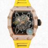 Richard Mille RM35-02 Men Mechanical Rubber Band Watch