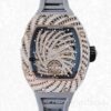 Richard Mille RM51-02 Ladies Mechanical Rubber Band Diamond Bezel