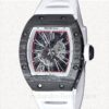 Richard Mille RM 010 Automatic Men Transparent Dial Carbon Fiber Watch