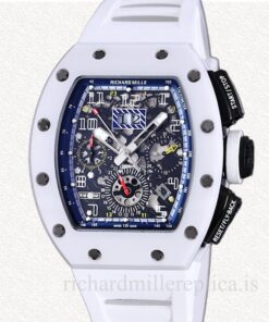 Richard Mille RM 011 Automatic Men Acrylic Rubber Band Watch