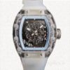 Richard Mille RM055 Automatic Men Transparent Dial Dot