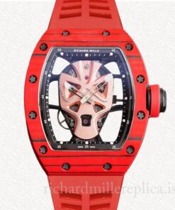 Richard Mille RM52-06 Men Automatic Rubber Band Dot